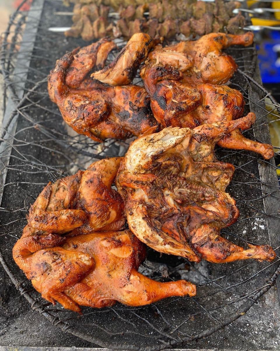 Grilled Guinea Fowl Special